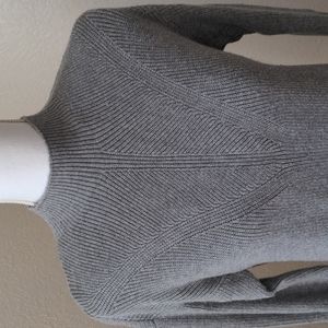 Banana Republic XS grey midi sweater dress